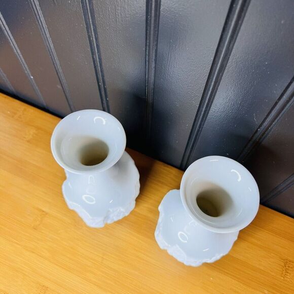 2 Bareuther Waldsassen Vase 241 Textured Tree Bark Bavaria Germany 5.5" MCM 6014 - Picture 7 of 11